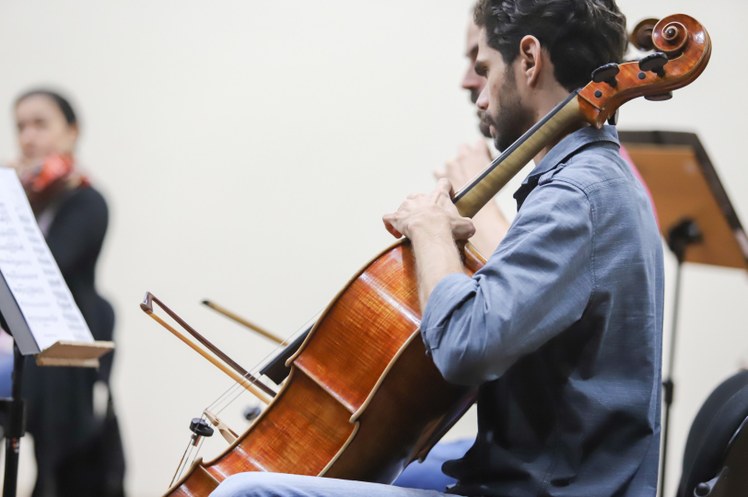 Ensaio Orquestra e Maestro Paul Chou (EUA)